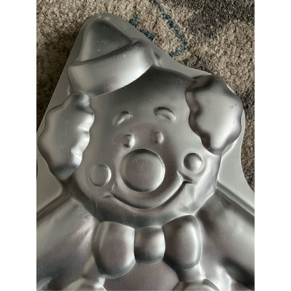 Wilton Vintage 1993 Clown Cake Baking Pan Aluminum - Picture 4 of 6